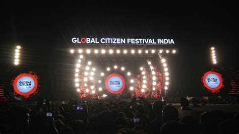  Die Global Citizen Festival India - Eine Feier der Menschlichkeit und eine Botschaft an die Welt