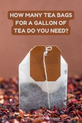 How Many Tea Bags for a Gallon of Green Tea: A Journey Through Flavor, Quantity, and the Absurd